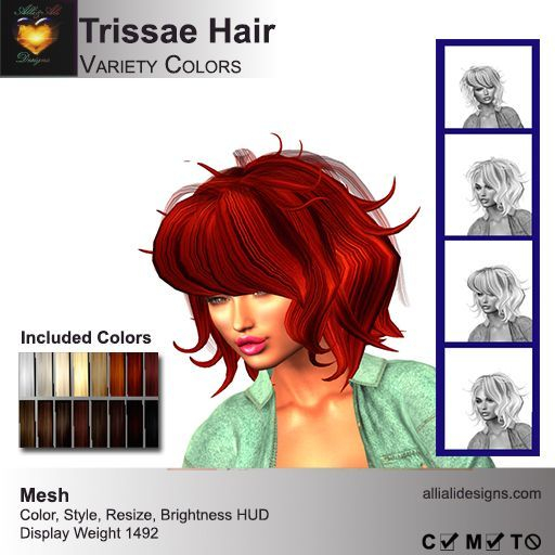 A&A Trissae Hair Variety Colors 
