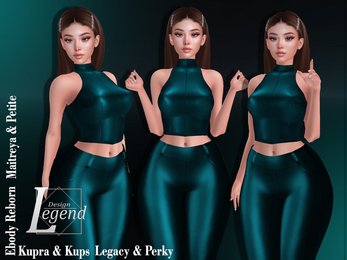 1672 ~LEGEND~ TOP *KATE* BLUE