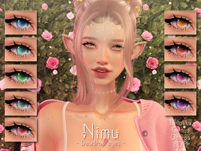 NIMU - Dewdrop eyes - ROSE