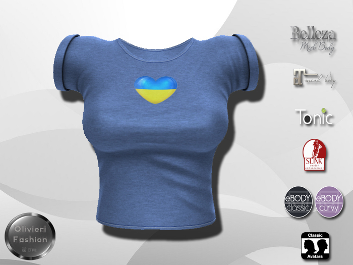 TEE - Ukraine Heart