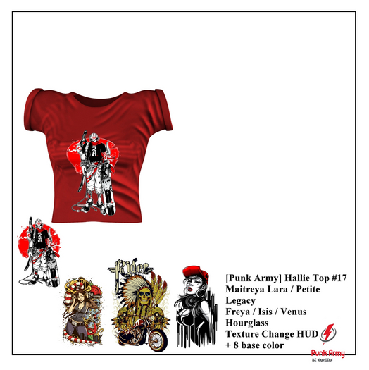 [Punk Army] Hallie Top #17