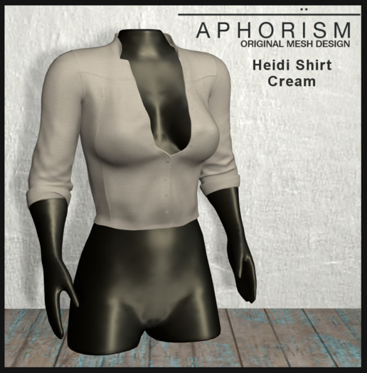 !APHORISM! - Heidi Shirt Cream