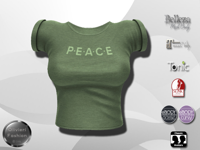 TEE - Peace Green