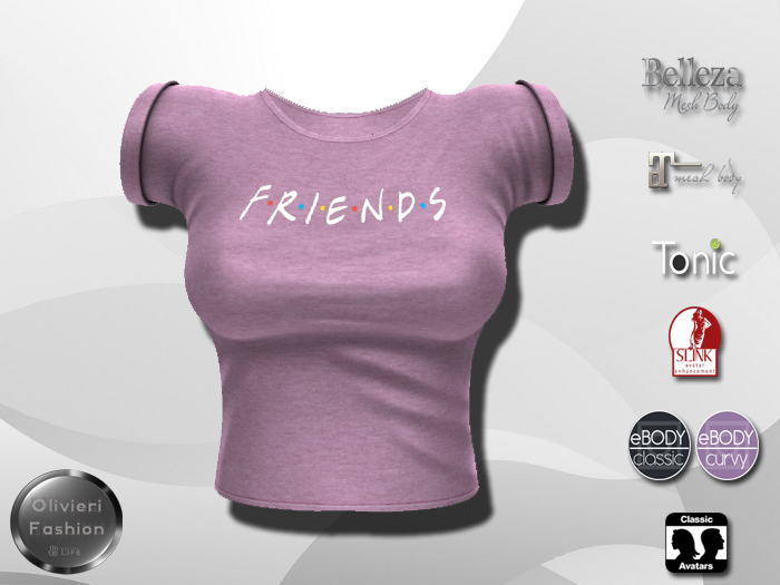 TEE - Friends Pink