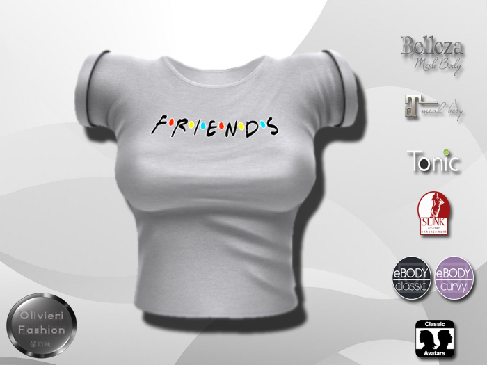 TEE - Friends - White