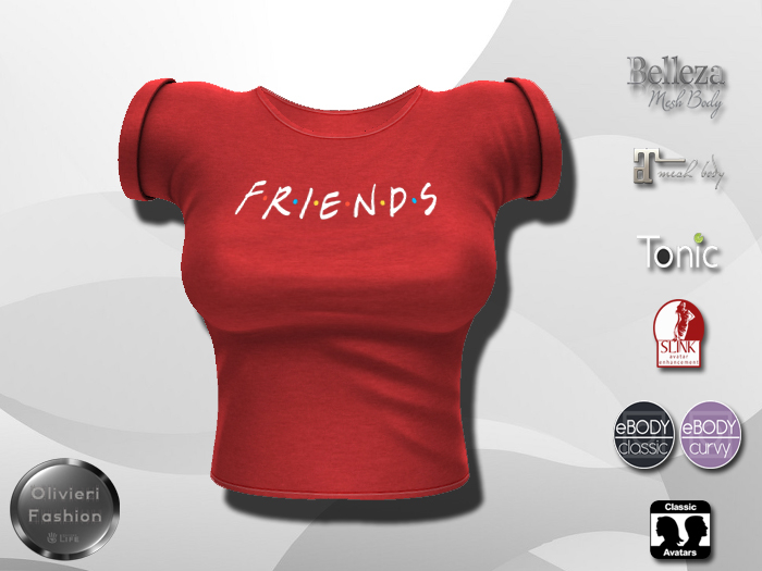 TEE - Friends Red
