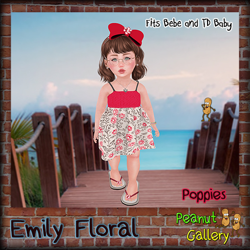 Peanut Gallery Emily Poppies