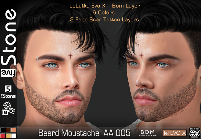 Five Stone AA 005 Beard Evo_X