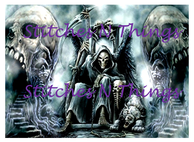 Stitches N Things - Double Skull Reaper