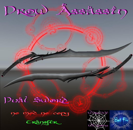 Dual Swords "Drow Assassin"