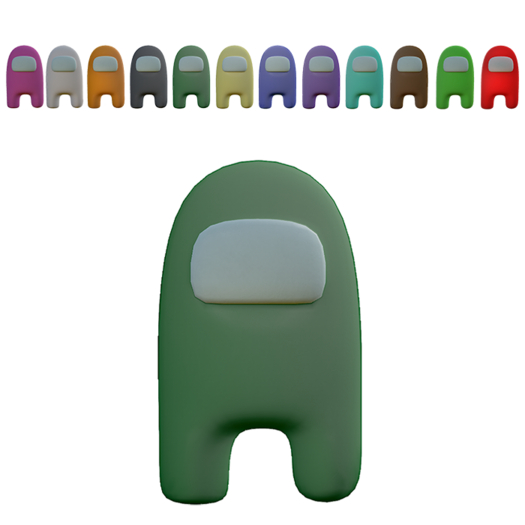Among Them Animesh Companion (Green)
