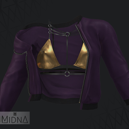 MIDNA - Yumi Jacket - PURPLE