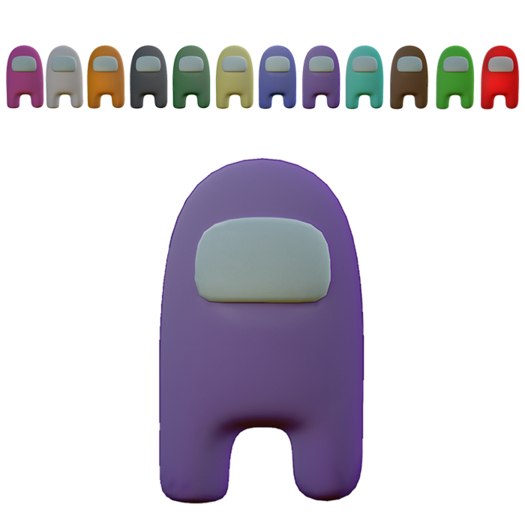 Among Them Animesh Companion (Purple)