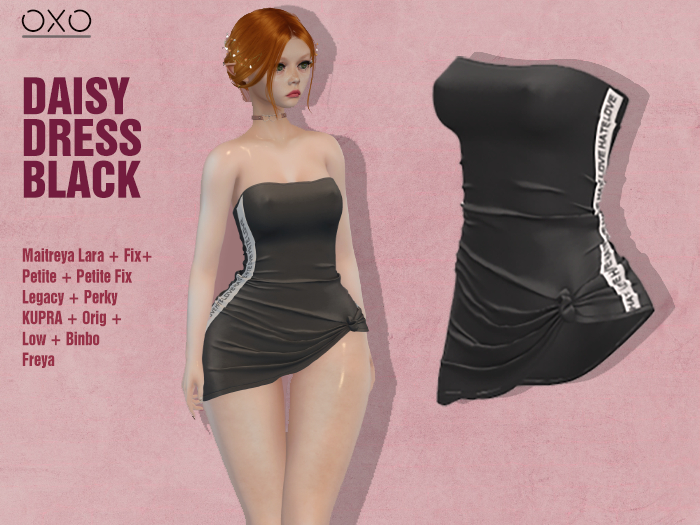 OXO Daisy Dress BLACK 