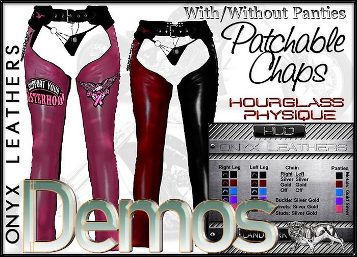 Demos for Slinks Patchable Chaps - Multi Options