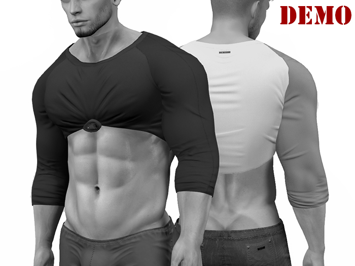 DEMO Knot Crop Top Binary TwoSided