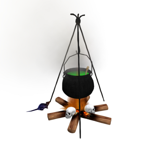 Witches Cauldron v2a click the fire on/off