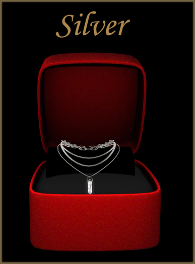 Sofia Necklace silver with stone. Size changeable 