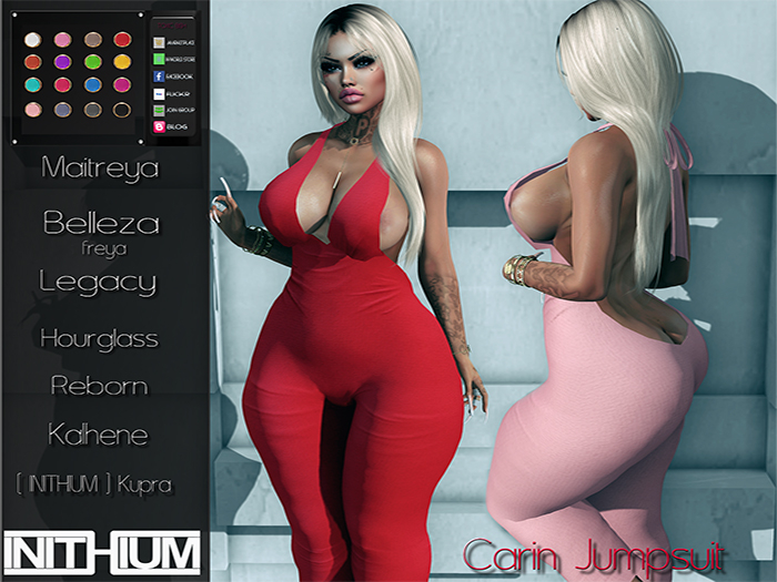 [TOXIC BISH] Carin Jumpsuit @ HUD