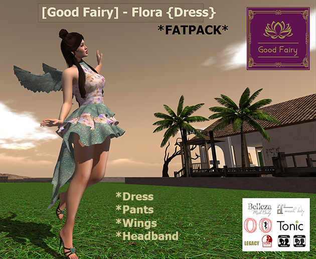 [Good Fairy] - Flora {Dress} *FATPACK*