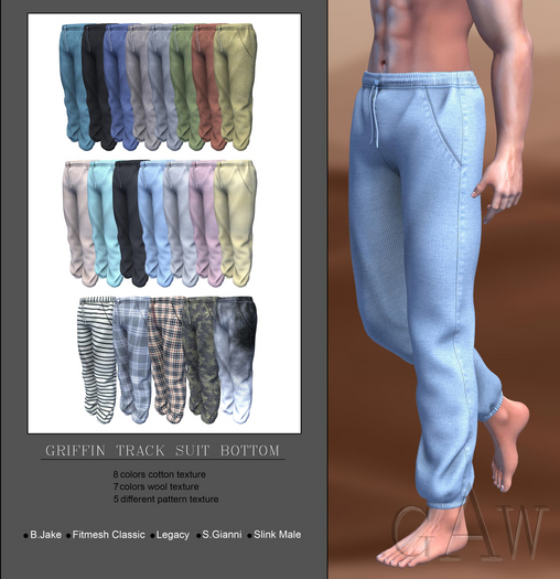 GAW Griffin Track Suit Bottom FATPACK