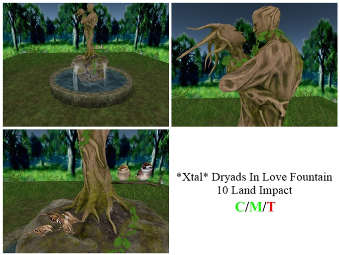 *Xtal* Dryads In Love Fountain