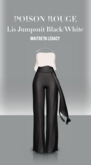 POISON ROUGE Lis Black/White