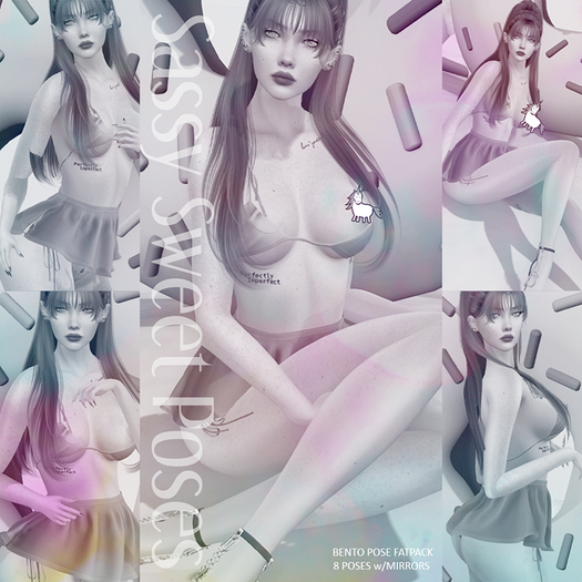 Pose set for bloggers, models, photographers and influencers - Pose this