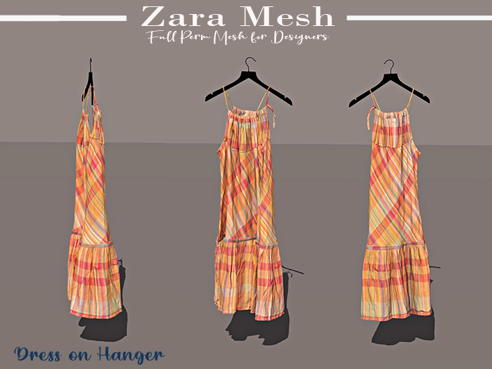 ZM - Clothes - Dress on Hanger - FULL PERM MESH
