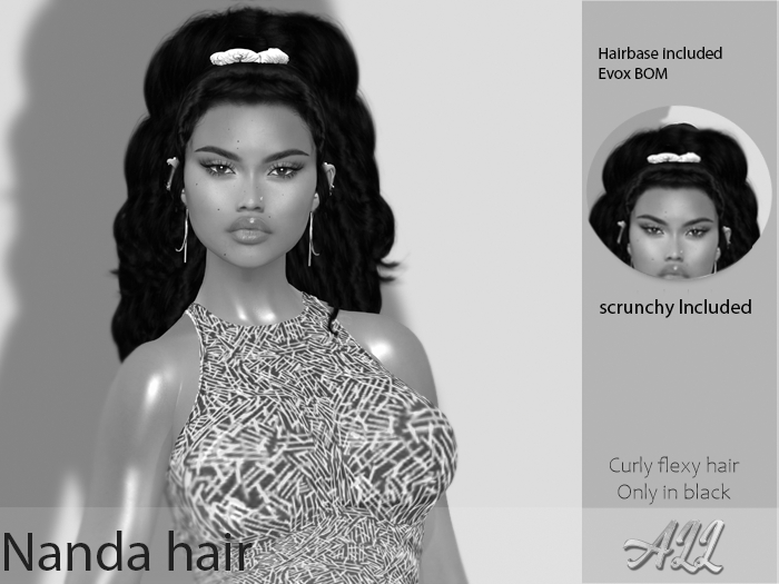 Nanda hair  [All Hair] DEMO 