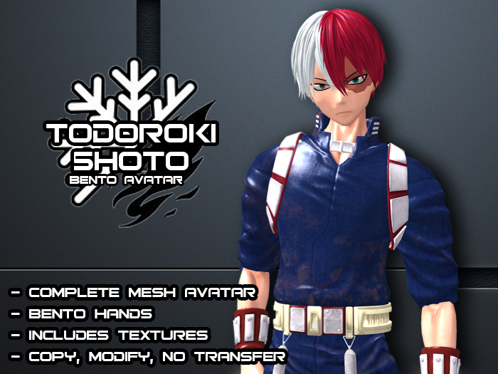 ◁.:CQ:. Shoto Todoroki Bento Avatar V1.1▷