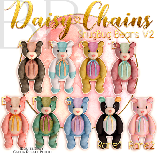 { Daisy Chains } SnugBug Bears V2 - F (Unpack Me)