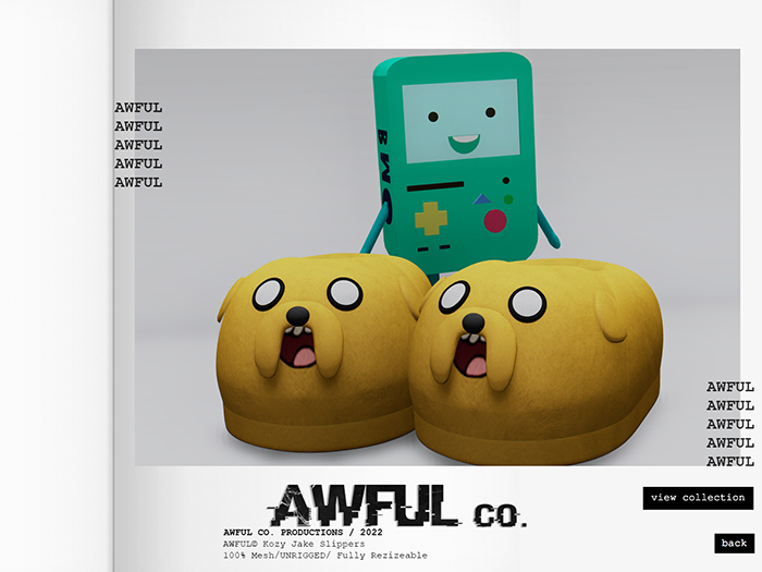 AWFUL. // "Kozy Jake" Slippers