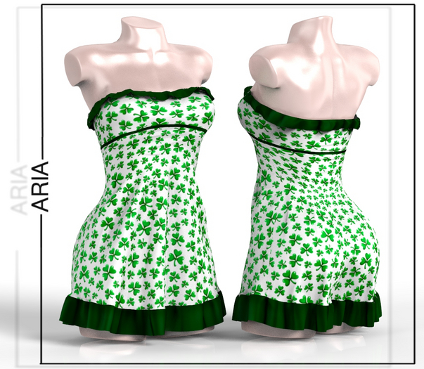 White St Patricks Day Dress Reborn Kupra Legacy Perky Maitreya Petite