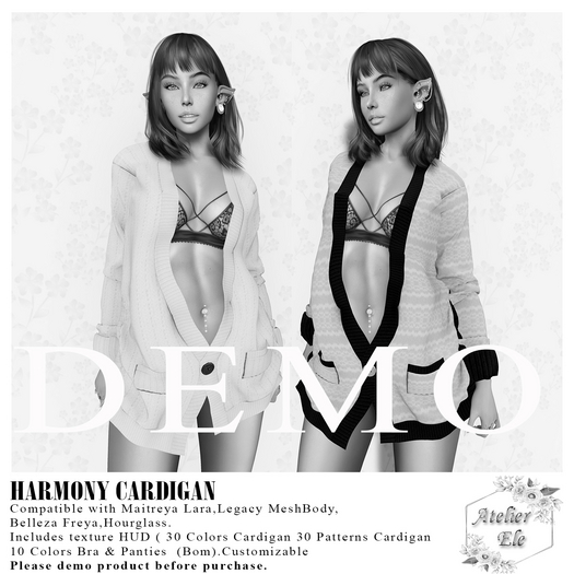 {AE}* DEMO *HARMONY  CARDIGAN
