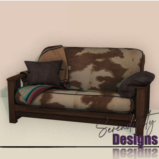 Serendipity Designs - Hacienda Cowhide Futon 