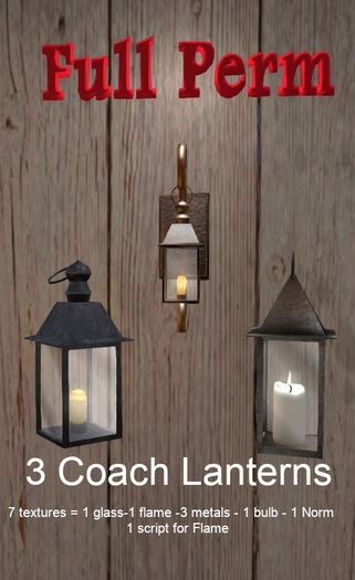 BBP-3 Coach Lanterns FP