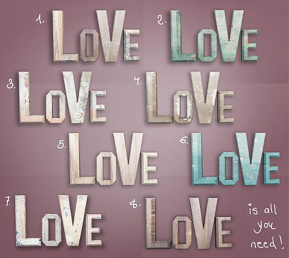 Second Life Marketplace *ionic* vintage love sign. 8