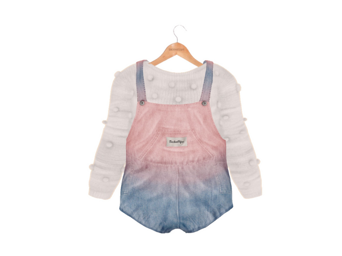 Enchantique. Betty Overalls [unicorn]
