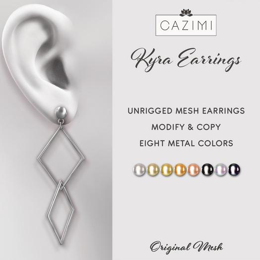 :CAZIMI: Kyra Earrings