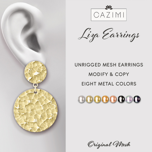 :CAZIMI: Liza Earrings
