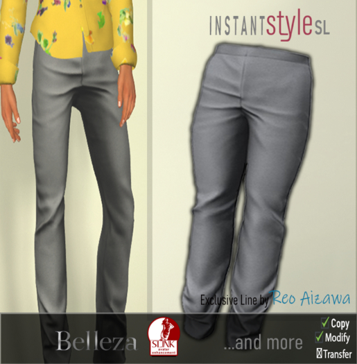 InSty Mens- Gray- Golfer Pants