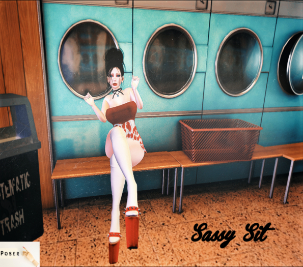 Poser[Sassy sit] Wear/Add