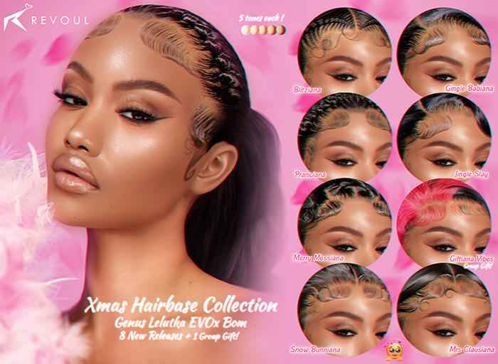 REVOUL - XMAS Hairbase Collection / DELUXE <3