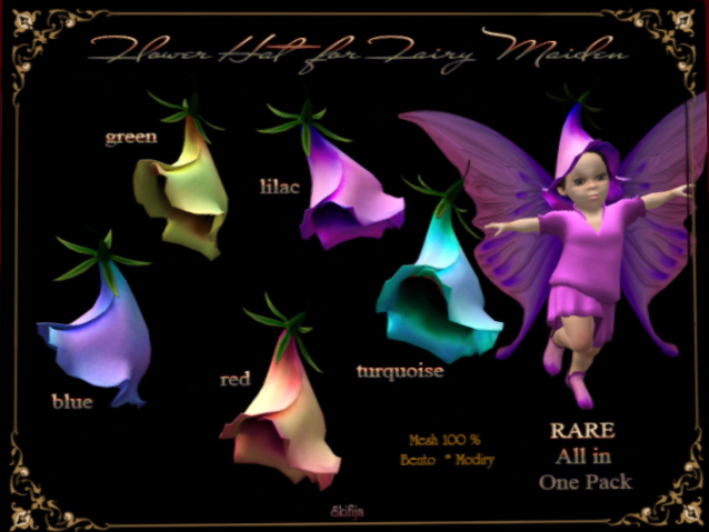 !Skifija Fairy Butterfly Wings (RARE)