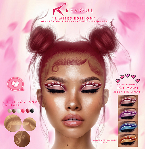 REVOUL - Little Loviana Hairbase, ICY Mami Lidianas <3 (add me)
