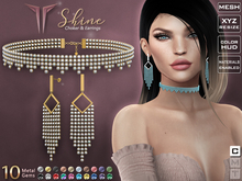 **RE** Shine Set - Choker & Earrings *Sublime Collection*