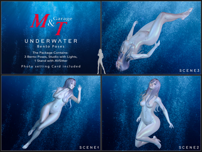 M&T Underwater Bento Poses