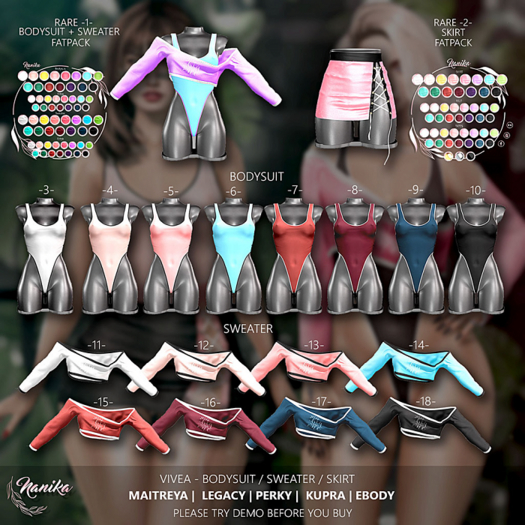 3. NANIKA - Vivea Bodysuit Maitreya