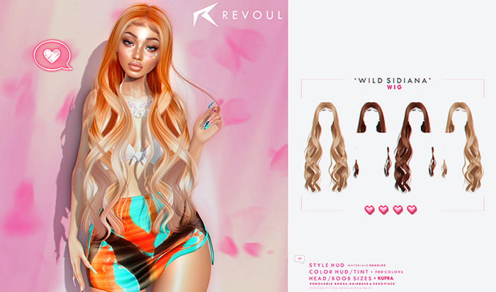 REVOUL - 'Wild Sidiana' WIG <3 (add me)